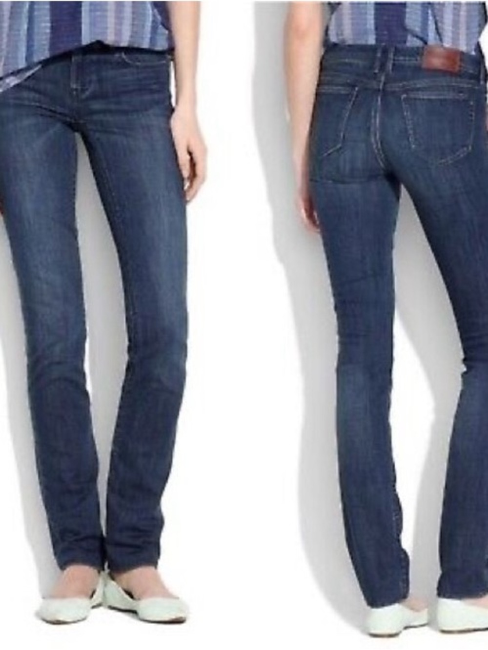 Madewell Rail Straight Jeans